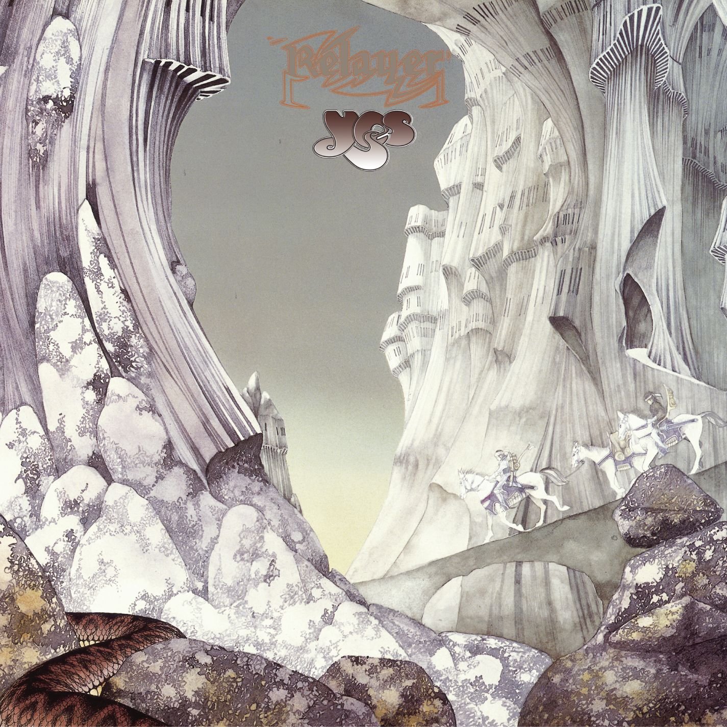 Yes — Relayer album cover